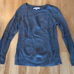 Gray LOFT sweater